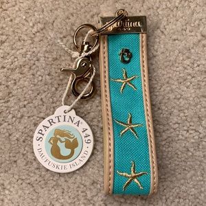 NWT Spartina Key Chain- lovely gift for someone